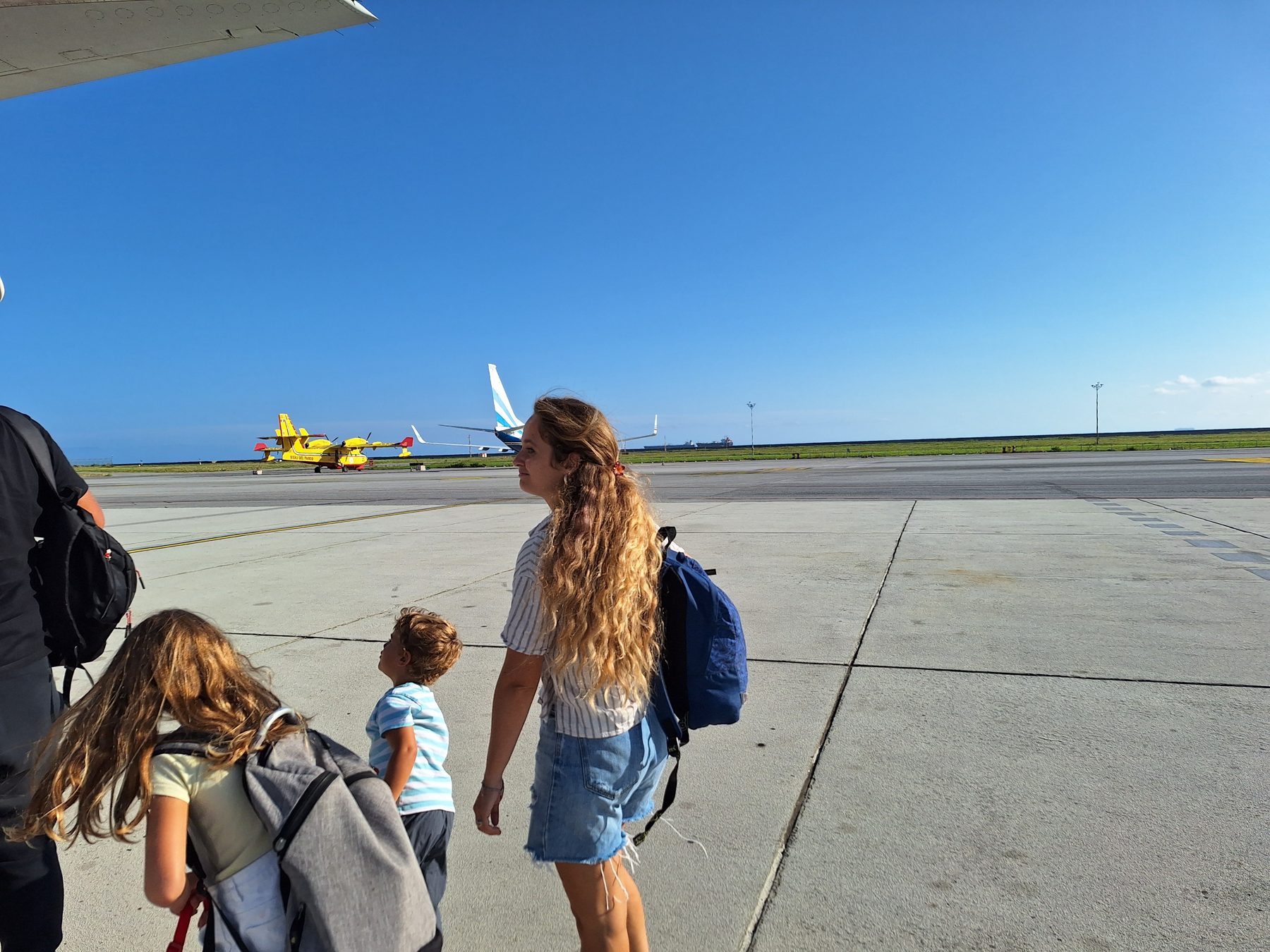 Arrivo della vacanza in Sardegna
