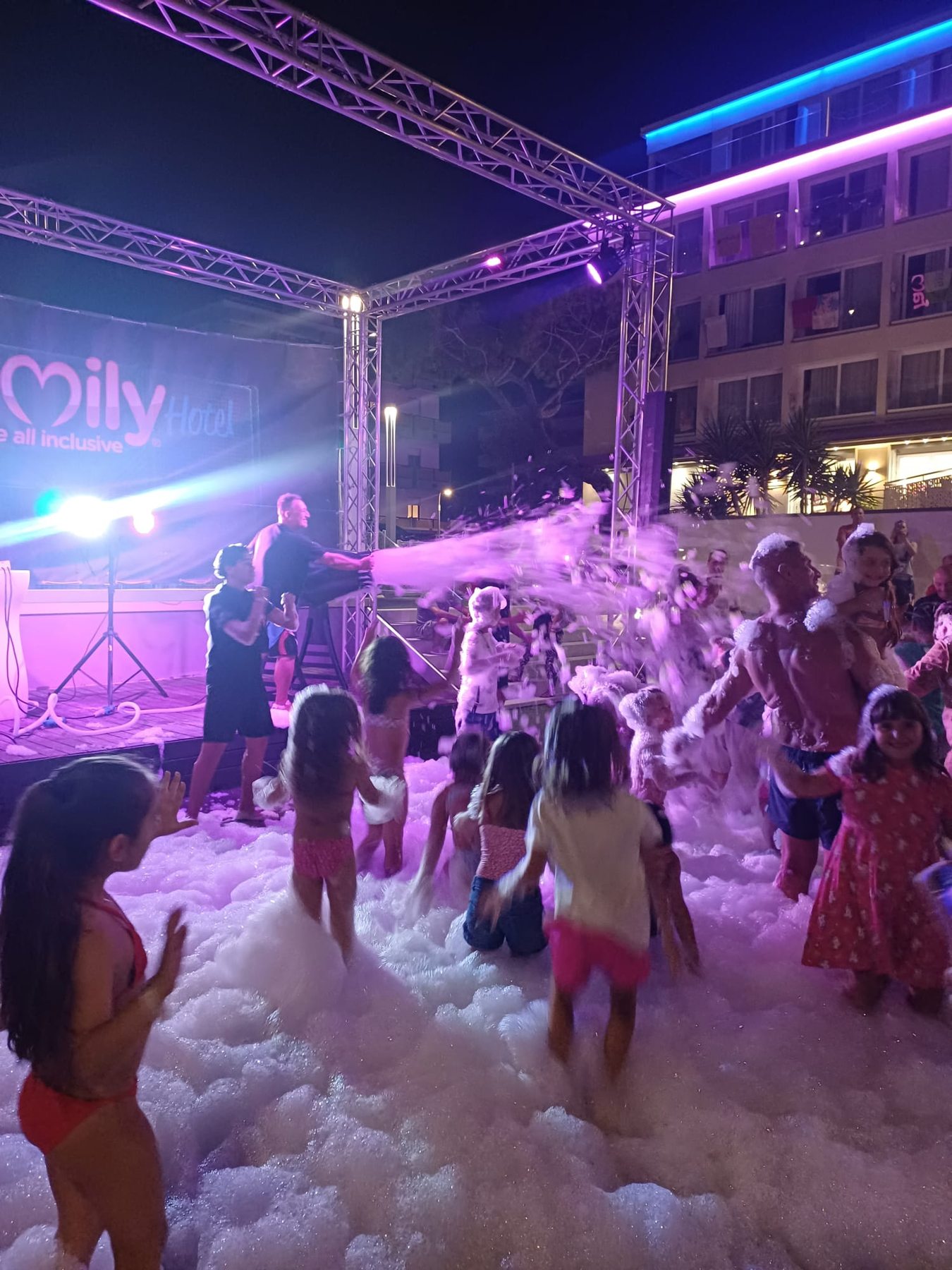 Un momento della settimana al Club Family Hotel Riccione