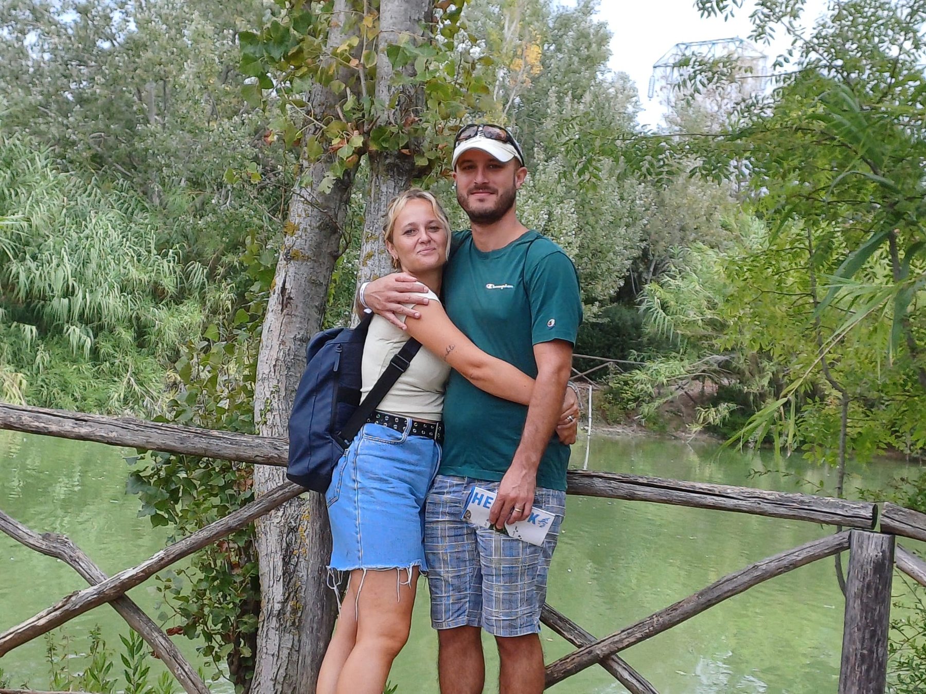Una delle gite ai parchi durante la vacanza
