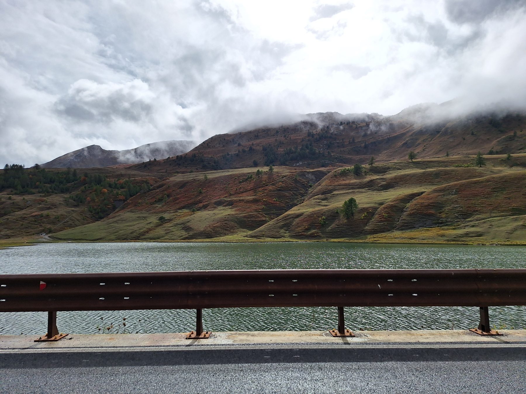 Paesaggio della valle durante il viaggio