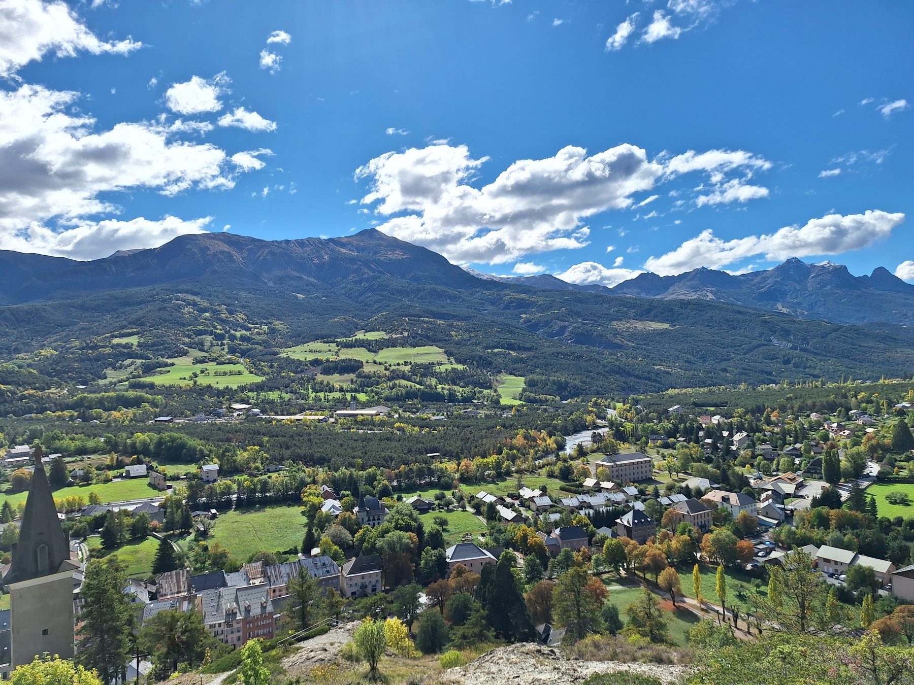 Panorama sulla Valle dell'Ubaye