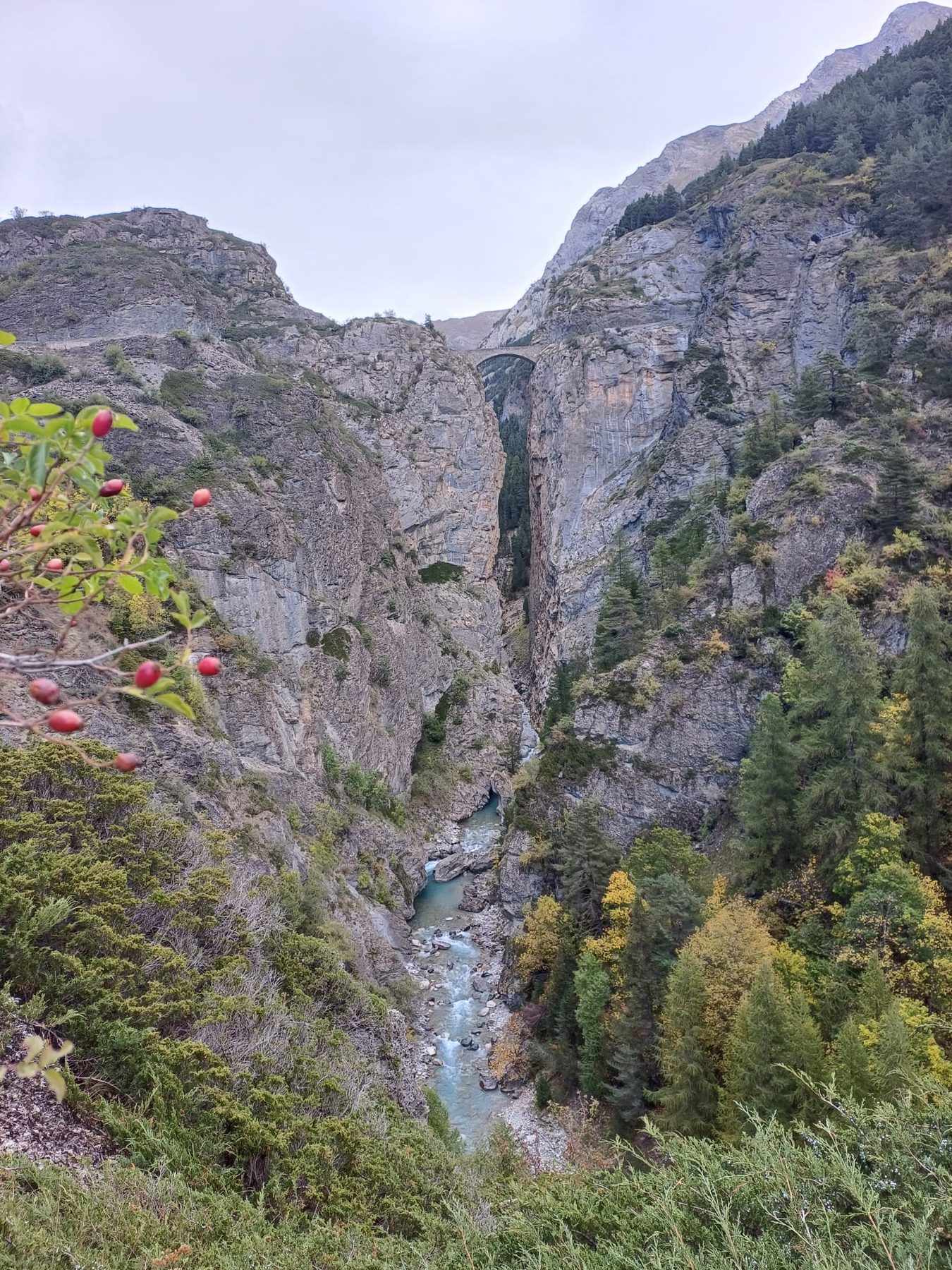 Cascata lungo l'escursione